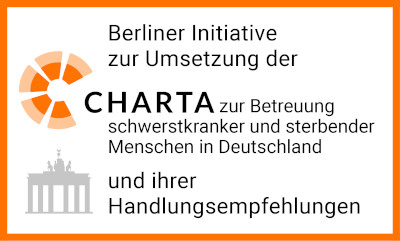 Logo Berliner Initiative zur Umsetzung der Charta zur Betreuung schwerstkranker und sterbender Menschen in Deutschland